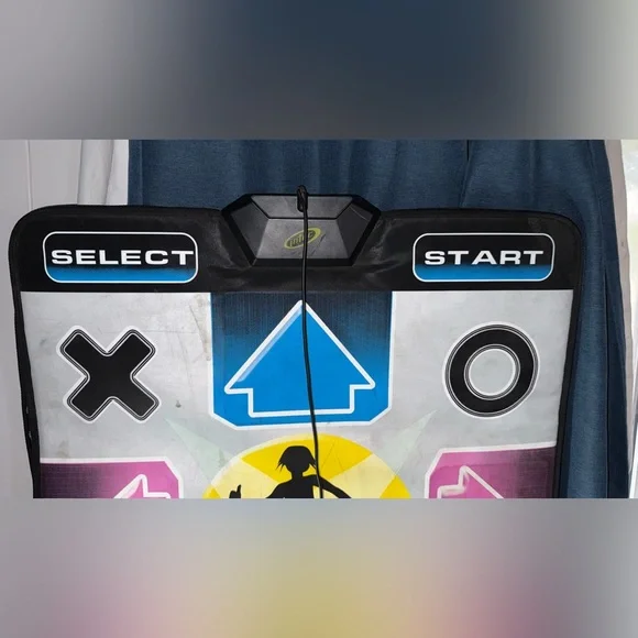 Intec Dance Mat for PlayStation & PS2 – Easy Connect DDR Pad for PlayStation 2
